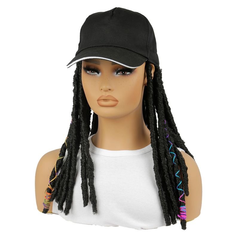 Women Fashion Hip Hop Hat Braid Wig