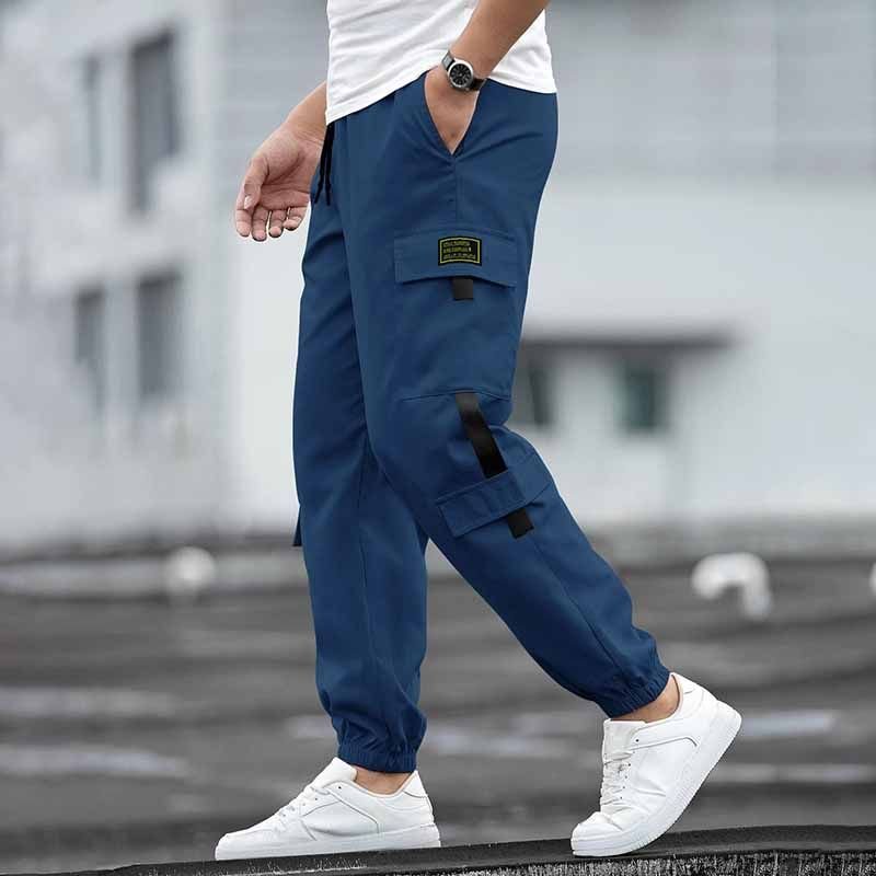 Men Fashion Casual Sports Vintage Cargo Pants