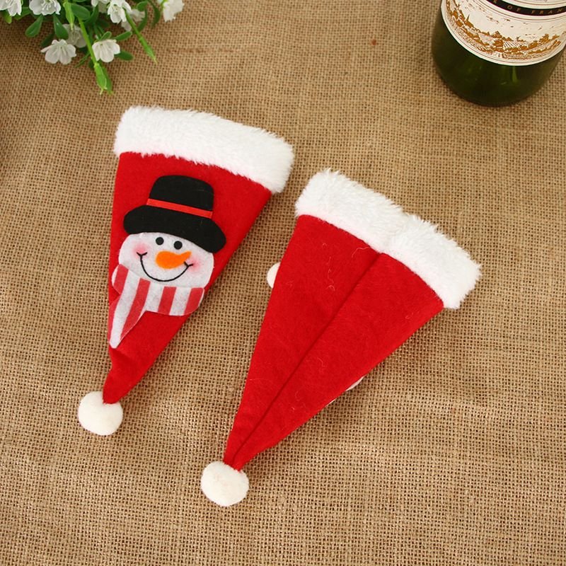 Christmas Decorative Non-Woven Creative Tableware Set