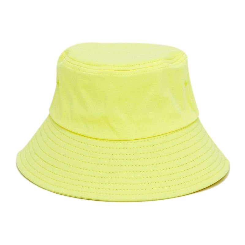 High Quality Solid Color Outdoor Sunshade Custom Embroidered Logo Bucket Hat