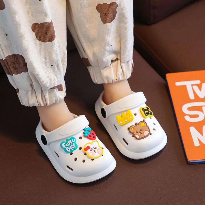 Kids Unisex Fashion Casual Cute Cartoon Thick-Soled Sandals