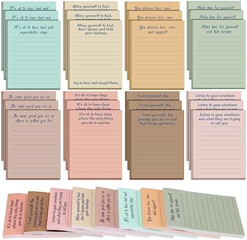 Retro English Handbook Material Message Notepad