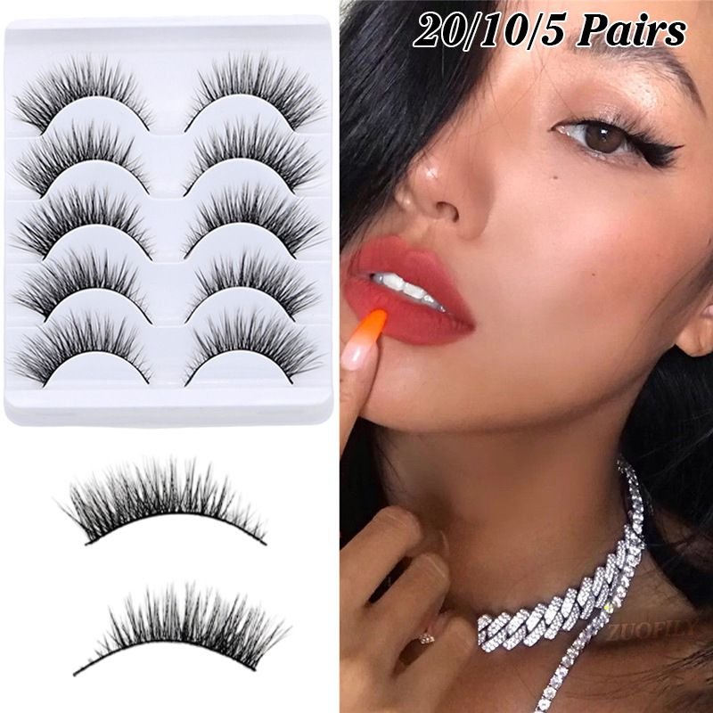 LTWEGO Women Fashion 3D Cat'S Eye Roll-Up Thick False Eyelashes