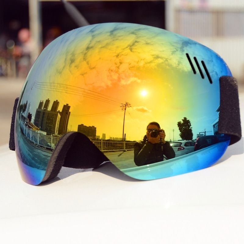 Outdoor Anti-Fog And Sand-Proof Large Spherical Ski Goggles