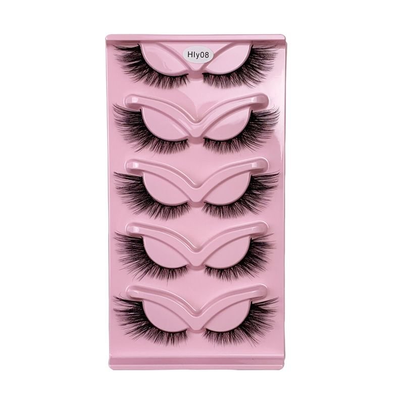 Women Simple Natural Thick False Eyelashes