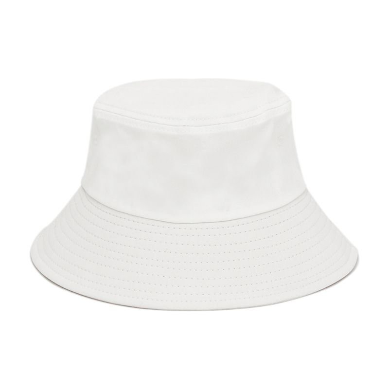 High Quality Solid Color Outdoor Sunshade Custom Embroidered Logo Bucket Hat