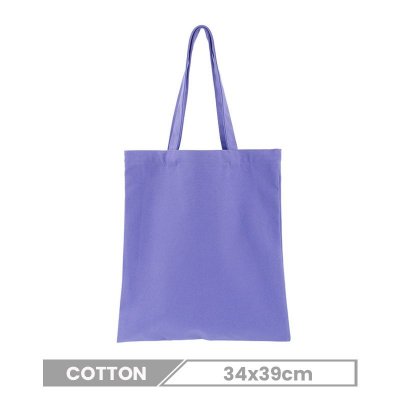 Custom Logo Blank Multicolor Eco-Friendly Cotton Portable Canvas Tote Bag