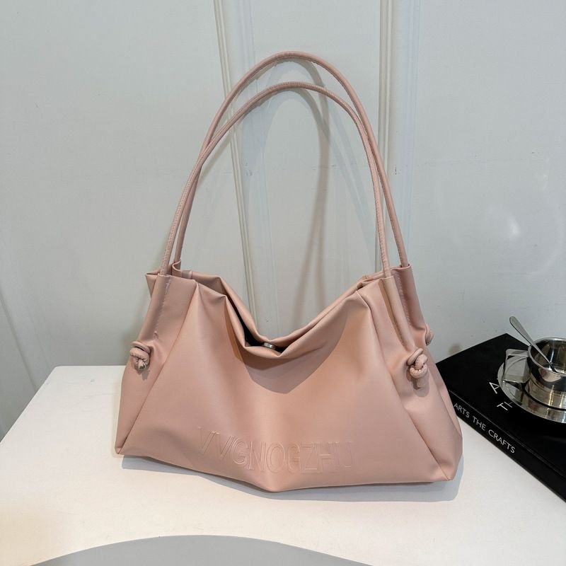 Women Fashionable Simple Large Capacity PU Tote Bag