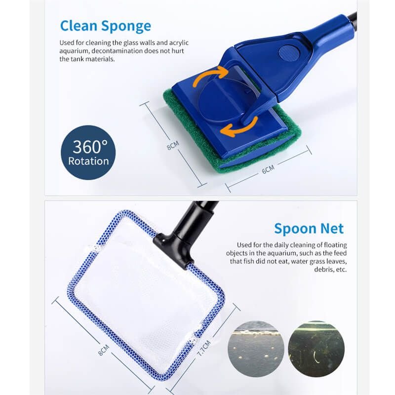 5-in-1 Aquarium Algae Removal Cleaning Tool