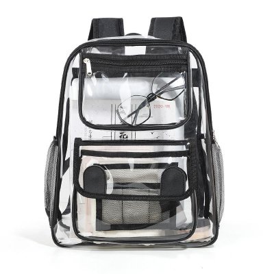 Fashion Large Capacity Pvc Clear Backpack