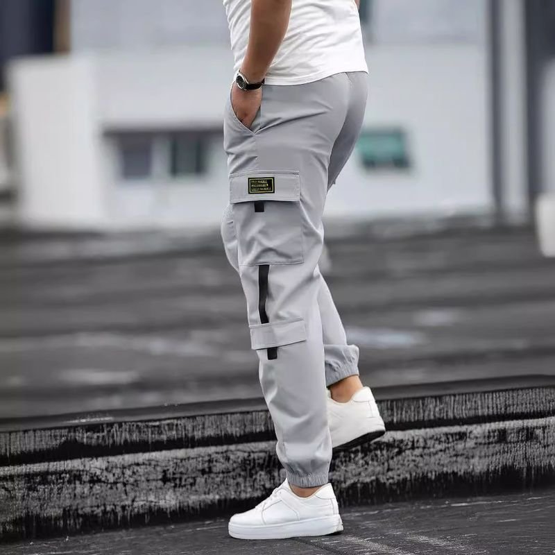 Men Fashion Casual Sports Vintage Cargo Pants