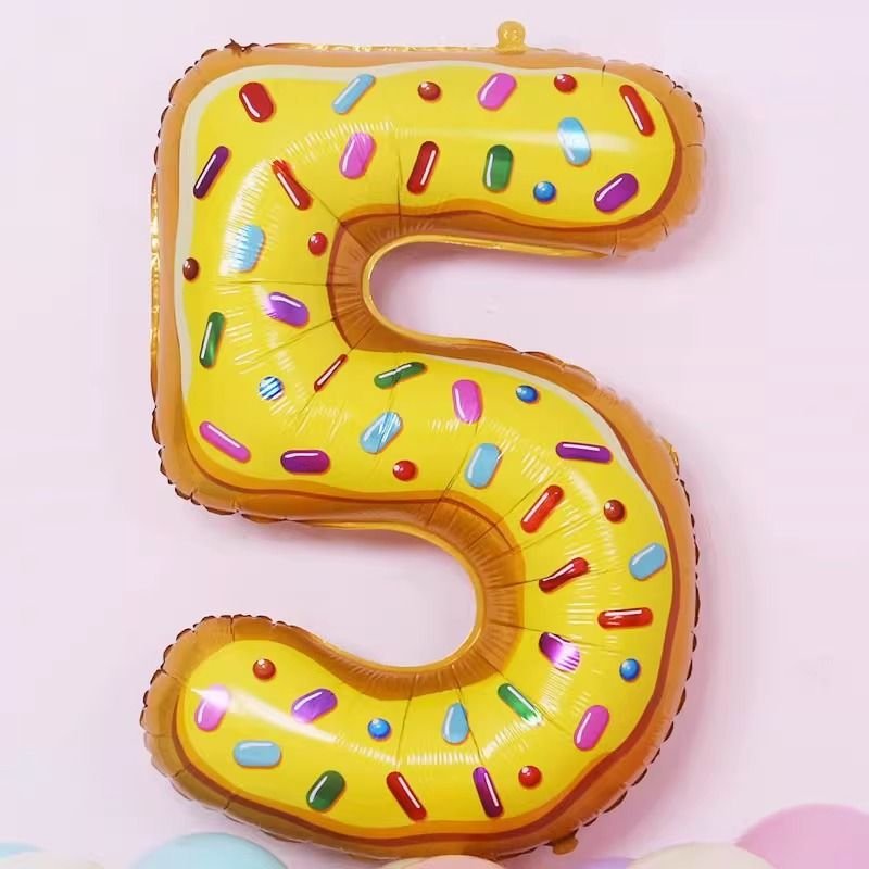 40 Inch Donut Candy Large Digital Balloon Birthday Party Decoration