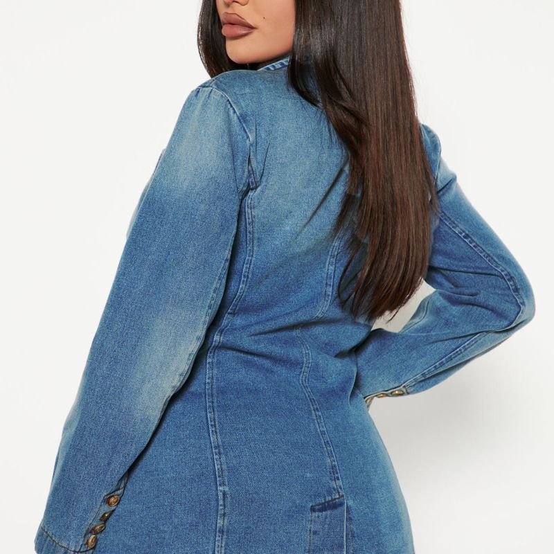 Women Retro Denim Jacket