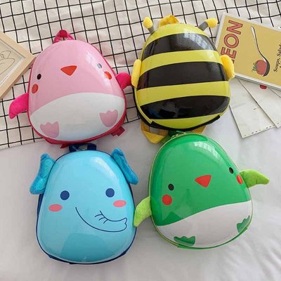 Kids Unisex Casual Cute Cartoon Animals Hard Shell Backpacks Bag