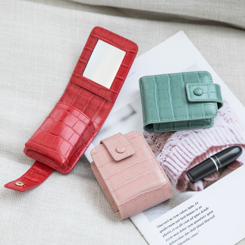 Women Fashion Crocodile Mini Portable Purses