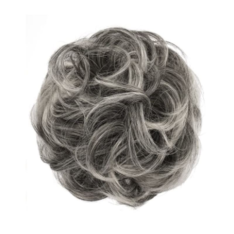 Women Hair Claw Natural Simulation Curly Hair Bun