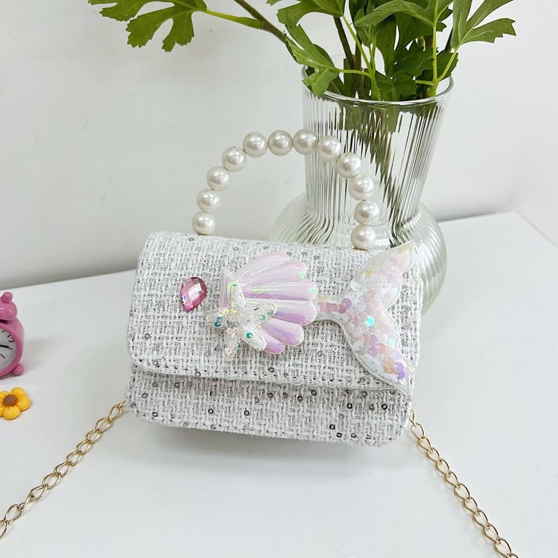 Kids Girls Fashion Casual Cute Bow Crossbody Handle Princess Bag