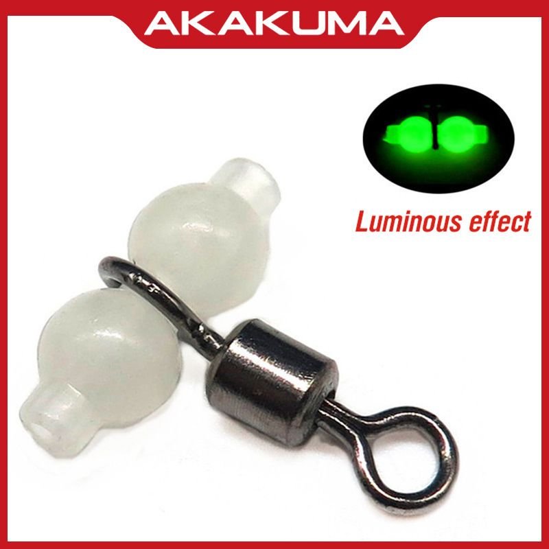 10pcs Outdoor Fishing Luminous Hoist Connector Fishing Accessories