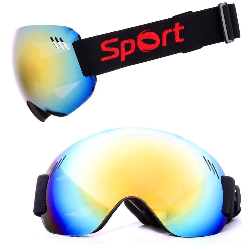 Outdoor Anti-Fog And Sand-Proof Large Spherical Ski Goggles