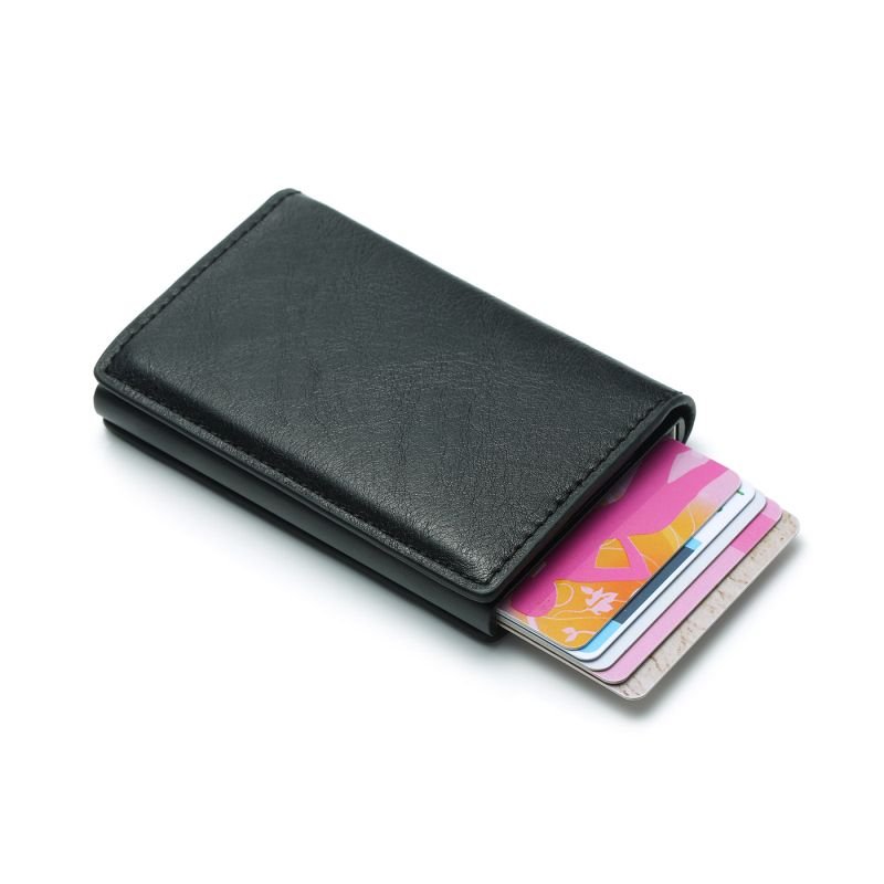 Unisex PU Credit Card Wallet Holder