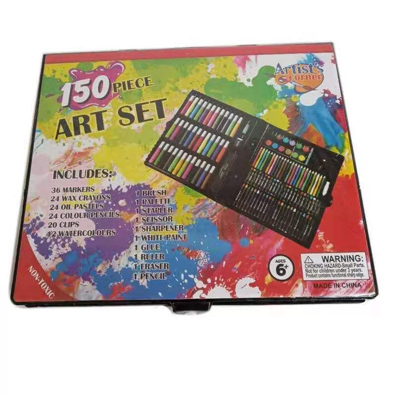 150 Pcs Paintbrush Student Watercolor Pen Art Painting Set