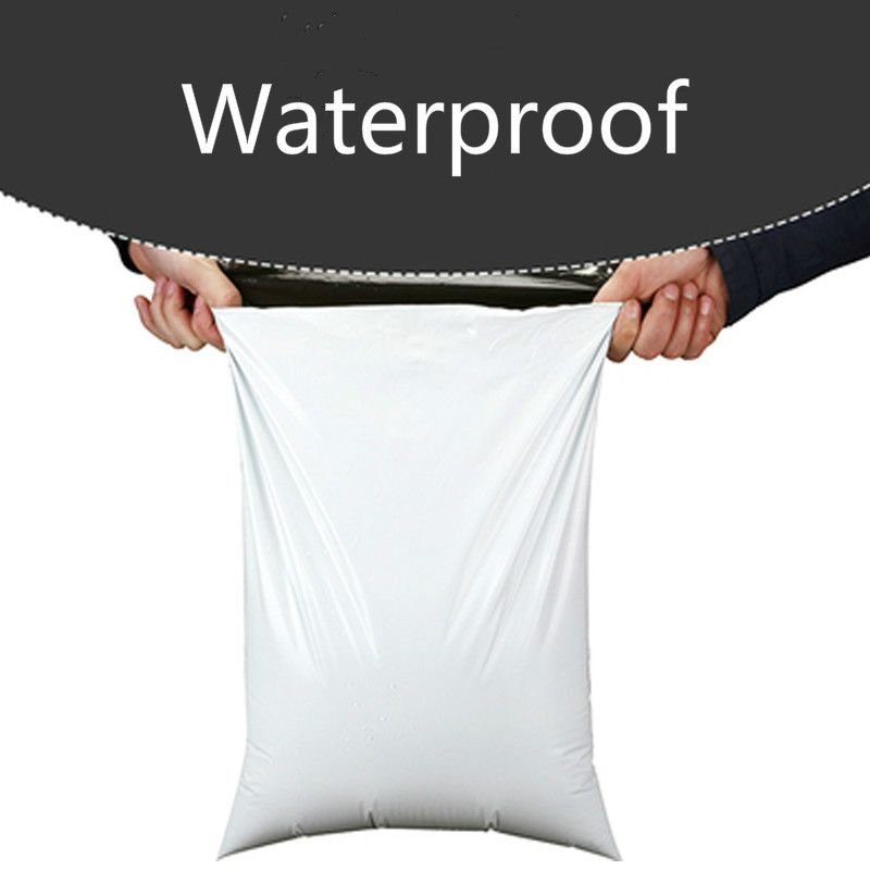 100Pcs/Lot White Courier Bag Express Envelope Clothing Storage Bags Mailing Self Adhesive Seal Pe Plastic Pouch Packaging