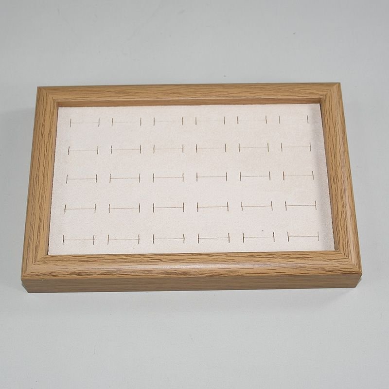 Simple Solid Wood Frame Jewelry Tray